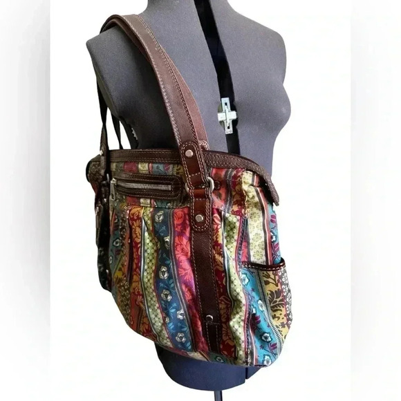 Fossil HTF Boho Large Travel Bag - Picture 10 of 16